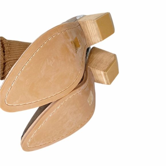 NWT Jeffrey Campbell Cromwell Cutout Western Boots Distressed Taupe Suede Size 8 - Picture 7 of 10